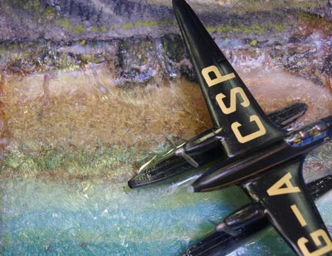 Hidroavion DeHavilland Comet - Escala 1/72
