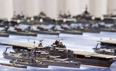 Diorama Naval Gigante